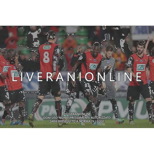 JOIE RENNES - Tiemoue BAKAYOKO - 04.01.2014 - Rennes / Valenciennes - 32emeFinale Coupe de France - Photo : Vincent Michel / Icon Sport AG ALDO LIVERANI SAS ONLY ITALY