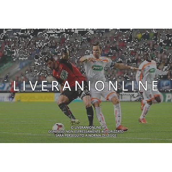 Nelson OLIVEIRA / Gary KAGELMACHER - 04.01.2014 - Rennes / Valenciennes - 32emeFinale Coupe de France - Photo : Vincent Michel / Icon Sport AG ALDO LIVERANI SAS ONLY ITALY