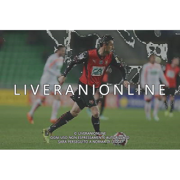 Julien FERET - 04.01.2014 - Rennes / Valenciennes - 32emeFinale Coupe de France - Photo : Vincent Michel / Icon Sport AG ALDO LIVERANI SAS ONLY ITALY