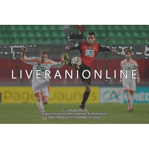 Julien FERET / Loris NERY - 04.01.2014 - Rennes / Valenciennes - 32emeFinale Coupe de France - Photo : Vincent Michel / Icon Sport AG ALDO LIVERANI SAS ONLY ITALY