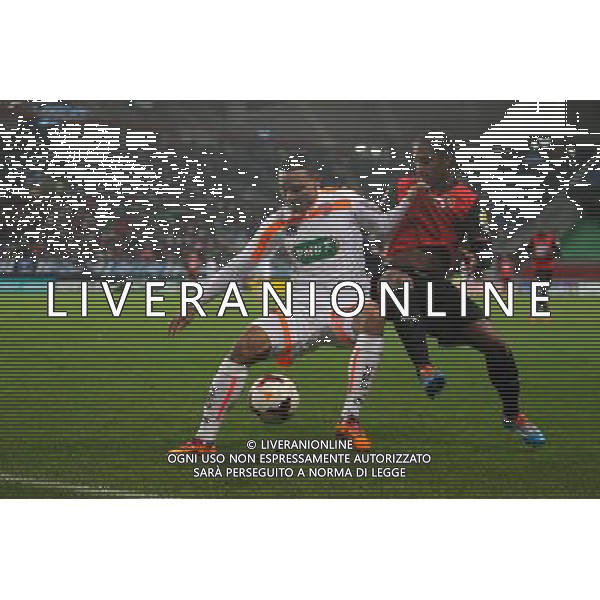 Kenny LALA / Wesley SAID - 04.01.2014 - Rennes / Valenciennes - 32emeFinale Coupe de France - Photo : Vincent Michel / Icon Sport AG ALDO LIVERANI SAS ONLY ITALY