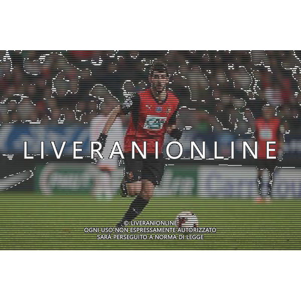 Nelson OLIVEIRA - 04.01.2014 - Rennes / Valenciennes - 32emeFinale Coupe de France - Photo : Vincent Michel / Icon Sport AG ALDO LIVERANI SAS ONLY ITALY