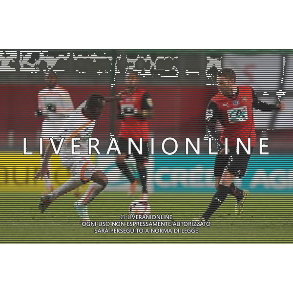 Sylvain ARMAND / Saliou CISS - 04.01.2014 - Rennes / Valenciennes - 32emeFinale Coupe de France - Photo : Vincent Michel / Icon Sport AG ALDO LIVERANI SAS ONLY ITALY