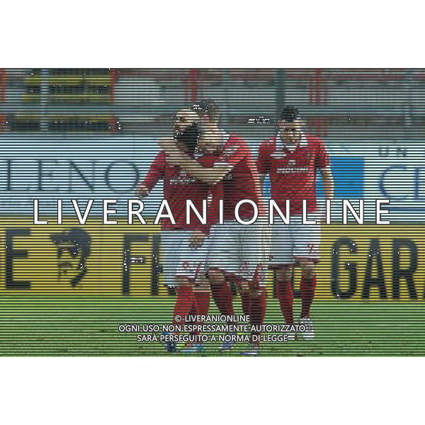 PERUGIA NOCERINA LEGA PRO -05-01-2014 NELLA FOTO ESULTANZA MAZZEO FOTO ROBERTO SETTONCE-AG ALDO LIVERANI SAS