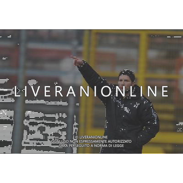 PERUGIA-NOCERINA LEGA PRO 05-01-2014 NELLA FOTO ALLENATORE NOCERINA GAETANO FONTANA FOTO SETTONCE ROBERTO-AG ALDO LIVERANI SAS