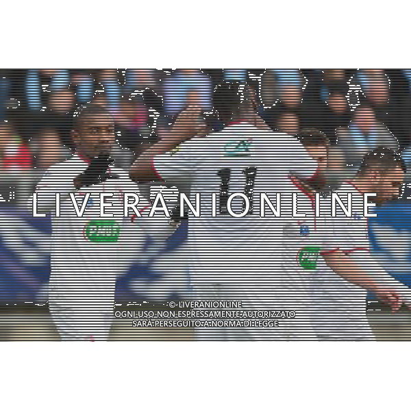 Joie Salomon KALOU - 05.01.2014 - Amiens AC / Lille - 32emeFinale Coupe de France - Photo : Dave Winter / Icon Sport AG ALDO LIVERANI SAS ONLY ITALY AG ALDO LIVERANI SAS ONLY ITALY