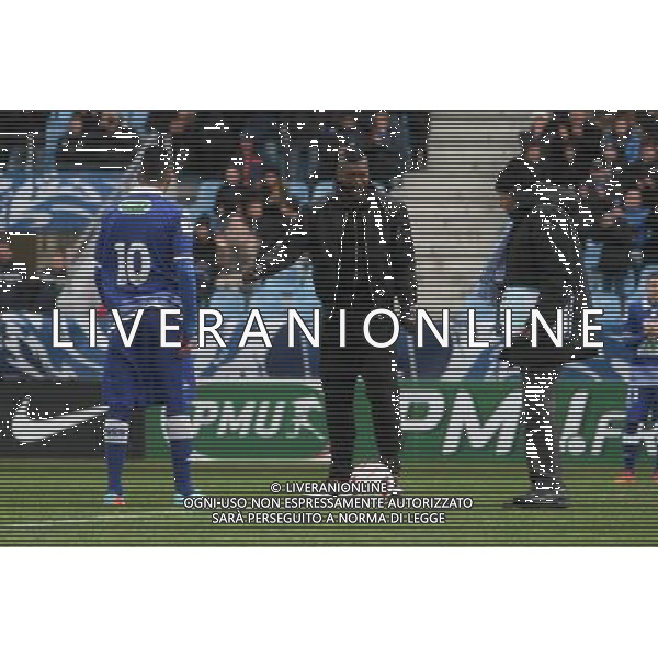 Djibril CISSE - 05.01.2014 - Bastia / Evian Thonon - 32emeFinale Coupe de France - Photo : Michel Maestracci / Icon Sport AG ALDO LIVERANI SAS ONLY ITALY