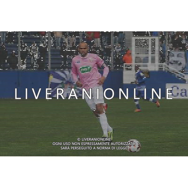 Aldo ANGOULA - 05.01.2014 - Bastia / Evian Thonon - 32emeFinale Coupe de France - Photo : Michel Maestracci / Icon Sport AG ALDO LIVERANI SAS ONLY ITALY