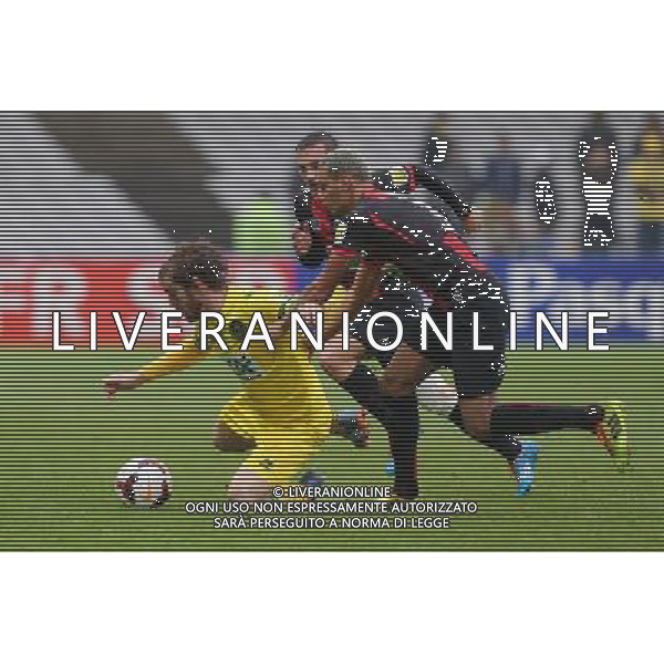 Fernando ARISTEGUIETA / Thimothee KOLODZEJCKAK - 05.01.2014 - Nantes / Nice - 32emeFinale Coupe de France Photo : Vincent Michel / Icon Sport AG ALDO LIVERANI SAS ONLY ITALY