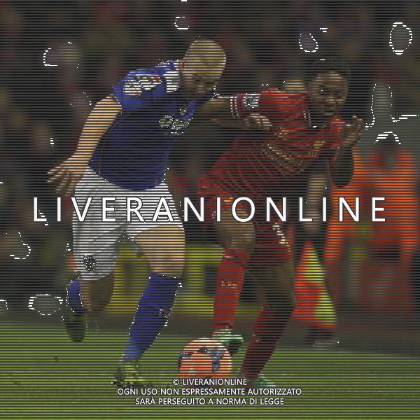 DAVID MELLOR \' RAHEEM STERLING LIVERPOOL V OLDHAM ATHLETIC LIVERPOOL V OLDHAM ATHLETIC BUDWEISER FA CUP 3RD ROUND ANFIELD, LIVERPOOL, ENGLAND 05 January 2014 GAT77324 WARNING! This Photograph May Only Be Used For Newspaper And/Or Magazine Editorial Purposes. May Not Be Used For Publications Involving 1 player, 1 Club Or 1 Competition Without Written Authorisation From Football DataCo Ltd. For Any Queries, Please Contact Football DataCo Ltd on +44 (0) 207 864 9121 AG ALDO LIVERANI SAS ONLY ITALY