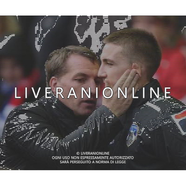 BRENDAN ROGERS \' SON ANTON RODGERS LIVERPOOL V OLDHAM ATHLETIC LIVERPOOL V OLDHAM ATHLETIC BUDWEISER FA CUP 3RD ROUND ANFIELD, LIVERPOOL, ENGLAND 05 January 2014 GAT77308 WARNING! This Photograph May Only Be Used For Newspaper And/Or Magazine Editorial Purposes. May Not Be Used For Publications Involving 1 player, 1 Club Or 1 Competition Without Written Authorisation From Football DataCo Ltd. For Any Queries, Please Contact Football DataCo Ltd on +44 (0) 207 864 9121 AG ALDO LIVERANI SAS ONLY ITALY