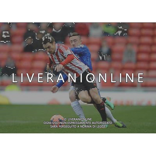 ADAM JOHNSON \' MATTY ROBSON SUNDERLAND FC V CARLISLE UTD FC SUNDERLAND FC V CARLISLE UTD FC, FA CUP 3RD ROUND STADIUM OF LIGHT, SUNDERLAND, ENGLAND 05 January 2014 GAT77287 BARCLAYS PREMIER LEAGUE 05/01/14 WARNING! This Photograph May Only Be Used For Newspaper And/Or Magazine Editorial Purposes. May Not Be Used For Publications Involving 1 player, 1 Club Or 1 Competition Without Written Authorisation From Football DataCo Ltd. For Any Queries, Please Contact Football DataCo Ltd on +44 (0) 207 864 9121