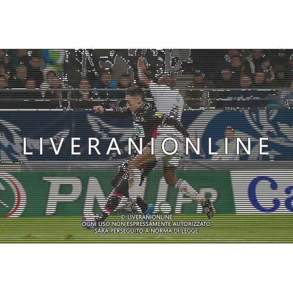 Lucas OCAMPOS / Heindrick CAKIN - 05.01.2014 - Vannes / Monaco - 32emeFinale Coupe de France - Photo : Clement Le Calve / Icon Sport AG ALDO LIVERANI SAS ONLY ITALY