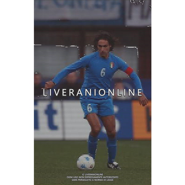 NAZIONALE ITALIANA CALCIO 2001 NELLLLA FOTO NESTA ALESSANDRO FOTO ALDO LIVERANI