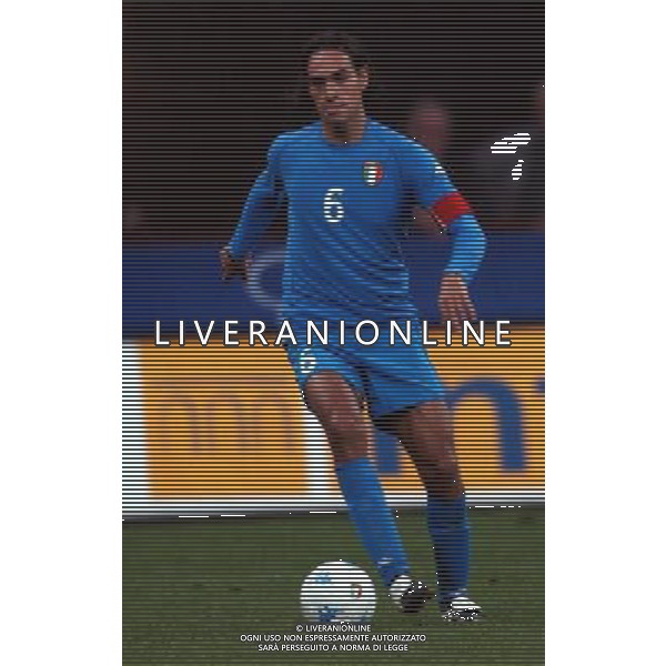 NAZIONALE ITALIANA CALCIO 2001 NELLLLA FOTO NESTA ALESSANDRO FOTO ALDO LIVERANI