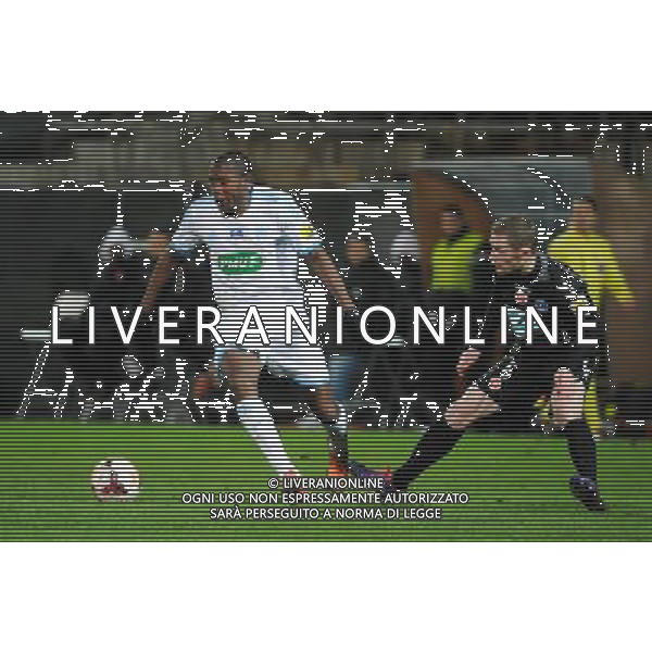 Giannelli IMBULA / Antoine DEVAUX - 05.01.2014 - Marseille / Reims - 32emeFinale Coupe de France Photo : Gaston Petrelli / Icon Sport AG ALDO LIVERANI SAS ONLY ITALY