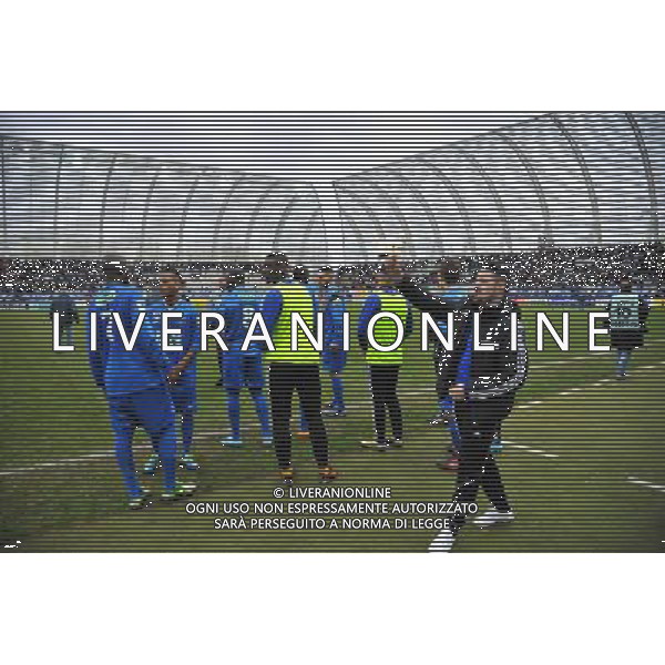 Delai de debut de deuxieme mi temps Ã  cause d\'altercations entre supporteurs - 05.01.2014 - Amiens AC / Lille - 32emeFinale Coupe de France Photo : Dave Winter / Icon Sport AG ALDO LIVERANI SAS ONLY ITALY