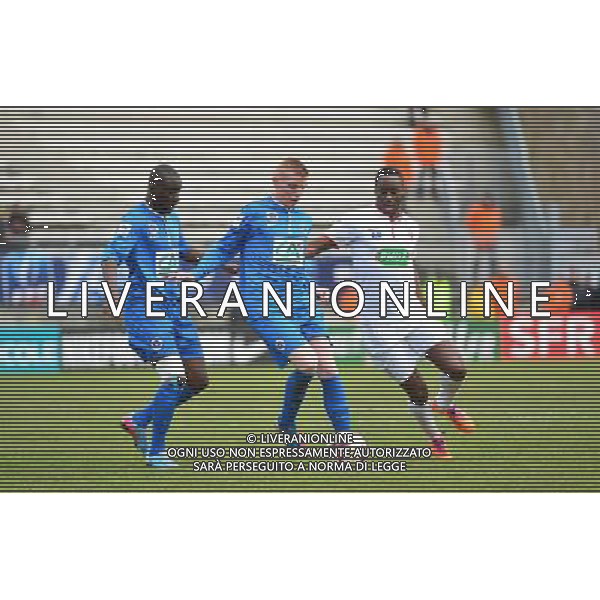 Mickael DESPOIS / Soualiho MEITE - 05.01.2014 - Amiens AC / Lille - 32emeFinale Coupe de France Photo : Dave Winter / Icon Sport AG ALDO LIVERANI SAS ONLY ITALY