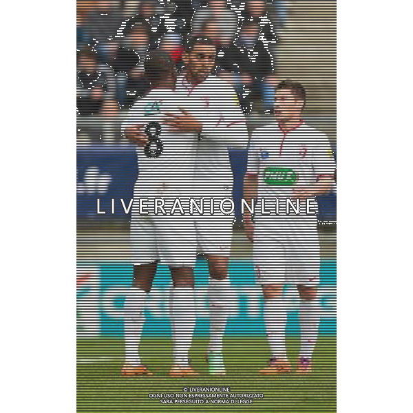 Joie Salomon KALOU - 05.01.2014 - Amiens AC / Lille - 32emeFinale Coupe de France Photo : Dave Winter / Icon Sport AG ALDO LIVERANI SAS ONLY ITALY