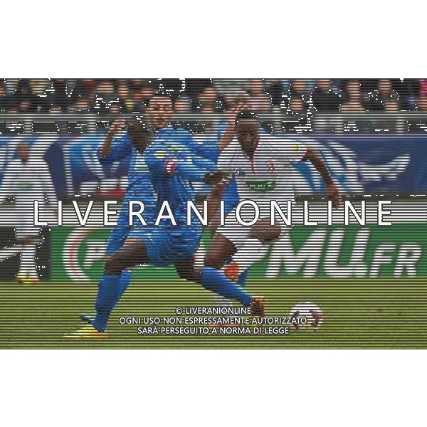 Soualiho MEITE / Pape Maurice SANKARE / Jonathan ALPOU - 05.01.2014 - Amiens AC / Lille - 32emeFinale Coupe de France Photo : Dave Winter / Icon Sport AG ALDO LIVERANI SAS ONLY ITALY