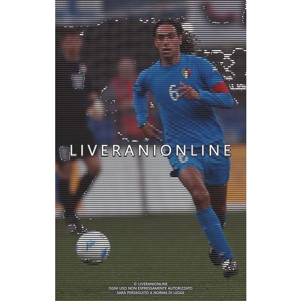 NAZIONALE ITALIANA CALCIO 2001 NELLLLA FOTO NESTA ALESSANDRO FOTO ALDO LIVERANI
