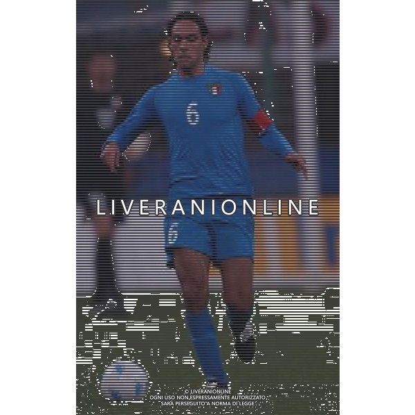 NAZIONALE ITALIANA CALCIO 2001 NELLLLA FOTO NESTA ALESSANDRO FOTO ALDO LIVERANI