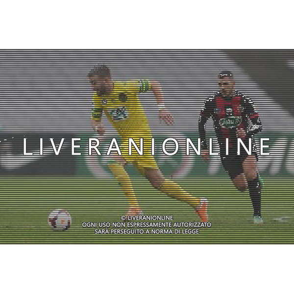 Lucas DEAUX - 05.01.2014 - Nantes / Nice - 32emeFinale Coupe de France - Photo : Vincent Michel / Icon Sport AG ALDO LIVERANI SAS ONLY ITALY