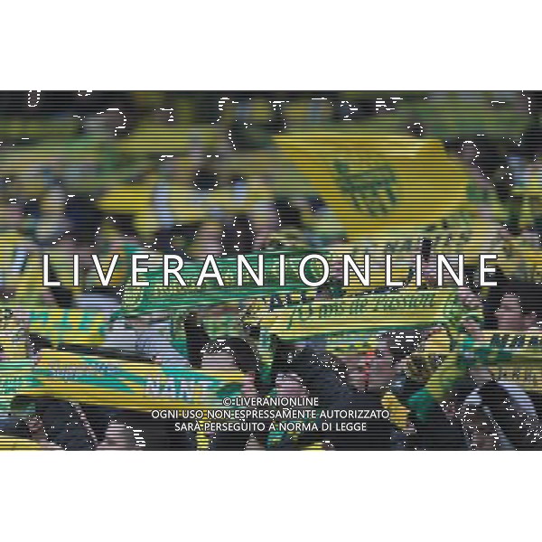 SUPPORTERS NANTES - 05.01.2014 - Nantes / Nice - 32emeFinale Coupe de France - Photo : Vincent Michel / Icon Sport AG ALDO LIVERANI SAS ONLY ITALY