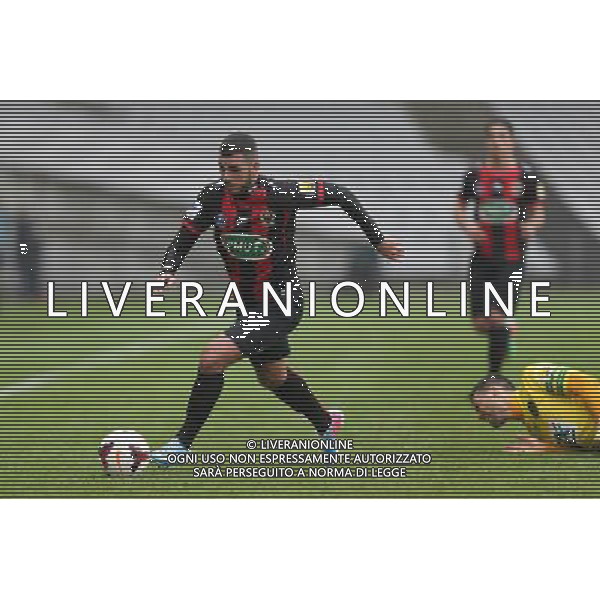 Valentin EYSSERIC / Gabriel CICHERO - 05.01.2014 - Nantes / Nice - 32emeFinale Coupe de France - Photo : Vincent Michel / Icon Sport AG ALDO LIVERANI SAS ONLY ITALY