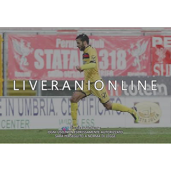 PERUGIA NOCERINA LEGA PRO 05-01.2014 NELLA FOTO EVACUO DAVIDE FOTO ROBERTO SETTONCE-AG ALDO LIVERANI SAS