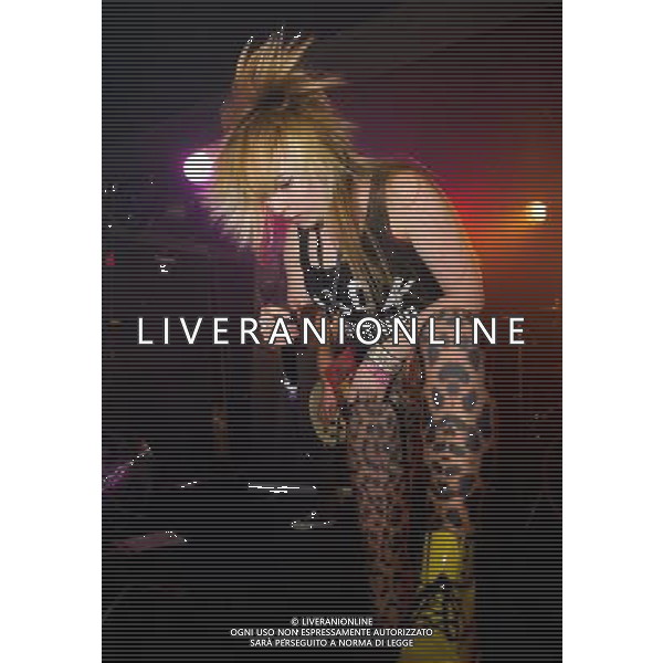 - Pictured is: Singer Ana Nowosielska and hotly tipped Scottish rock band Altered Sky performing live at King Tuts, Glasgow, Scotland, UK - 7th January 2014 AG ALDO LIVERANI SAS ONLY ITALY