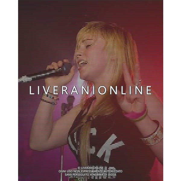 - Pictured is: Singer Ana Nowosielska and hotly tipped Scottish rock band Altered Sky performing live at King Tuts, Glasgow, Scotland, UK - 7th January 2014 AG ALDO LIVERANI SAS ONLY ITALY