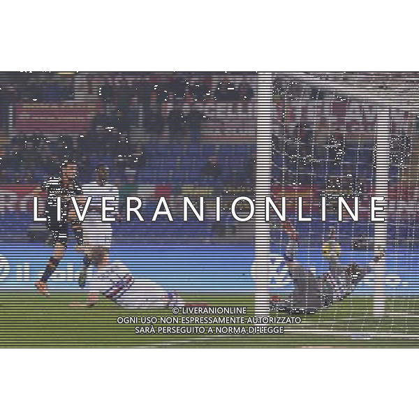 Roma - 09/01/2014 - Stadio Olimpico - TIM CUP 2013-2014 - Ottavi di finale - Roma vs Sampdoria - nella foto: l\'occasione di florenzi respinta da fiorillo / Ph. Fabrizio Corradetti - Ag. Aldo Liverani sas
