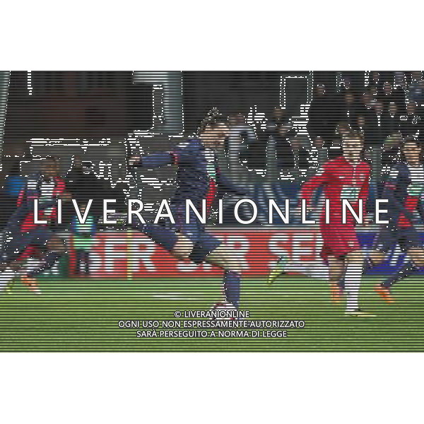 Zlatan IBRAHIMOVIC - 08.01.2014 - Brest / Paris Saint Germain - 32emeFinale Coupe de France Photo : Maxime Kerriou / Icon Sport AG ALDO LIVERANI SAS ONLY ITALY