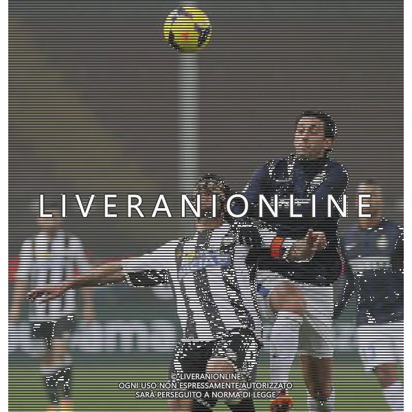 UDINESE - INTER COPPA ITALIA TIM CUP 09 GENNAIO 2014 NELLA FOTO DIEGO MILITO E DOMIZZI ©GARBUIO/AGENZIA ALDO LIVERANI SAS