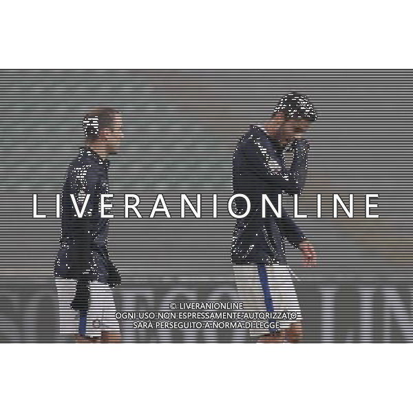 UDINESE - INTER COPPA ITALIA TIM CUP 09 GENNAIO 2014 NELLA FOTO LA DELUSIONE DEI GIOCATORI DELL\'INTER ©GARBUIO/AGENZIA ALDO LIVERANI SAS