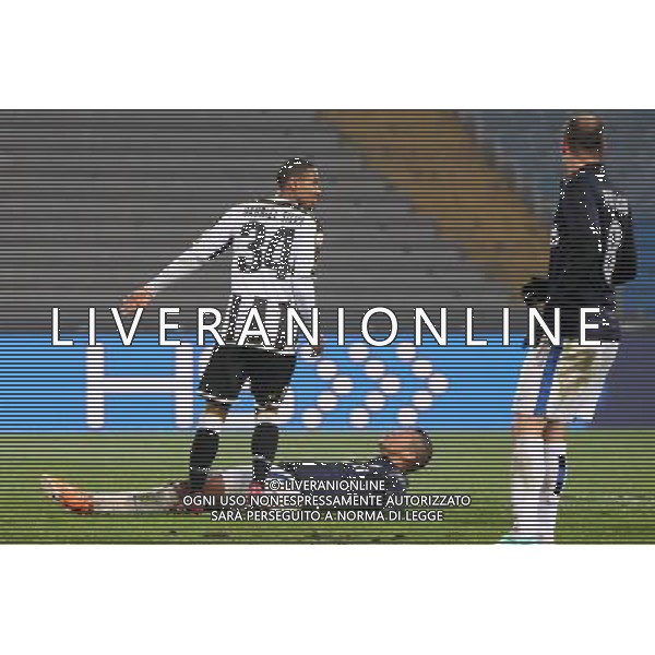 UDINESE - INTER COPPA ITALIA TIM CUP 09 GENNAIO 2014 NELLA FOTO LA DELUSIONE DEI GIOCATORI DELL\'INTER - GUARIN ©GARBUIO/AGENZIA ALDO LIVERANI SAS