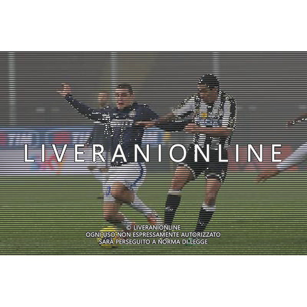 UDINESE - INTER COPPA ITALIA TIM CUP 09 GENNAIO 2014 NELLA FOTO KOVACIC E ALLAN ©GARBUIO/AGENZIA ALDO LIVERANI SAS