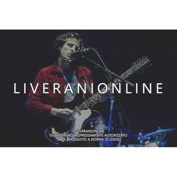Austin Williams of Swim Deep supporting The 1975 at Brixton Academy, London, England, UK on 9th January 2014. AG ALDO LIVERANI SAS ONLY ITALY