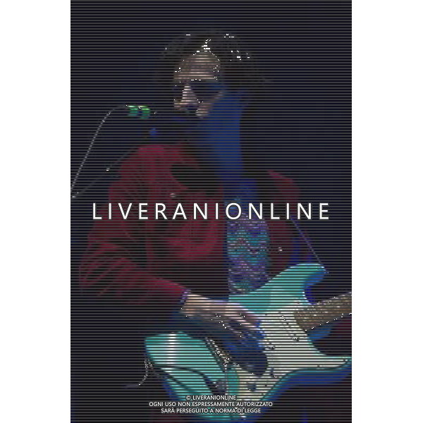 Austin Williams of Swim Deep supporting The 1975 at Brixton Academy, London, England, UK on 9th January 2014. AG ALDO LIVERANI SAS ONLY ITALY