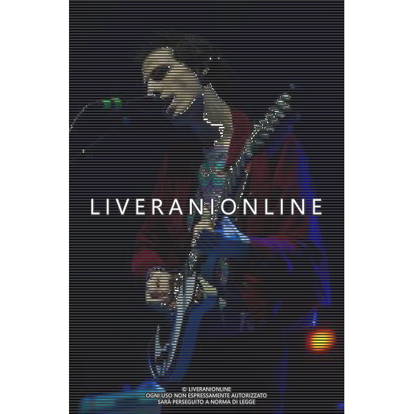 Austin Williams of Swim Deep supporting The 1975 at Brixton Academy, London, England, UK on 9th January 2014. AG ALDO LIVERANI SAS ONLY ITALY