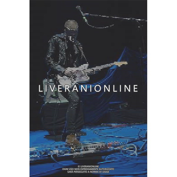 Guitarist Joff Oddie of North London band Wolf Alice supporting The 1975 at Brixton Academy, London, England, UK on 9th January 2014. AG ALDO LIVERANI SAS ONLY ITALY