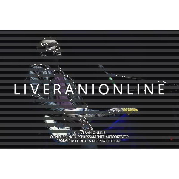 Guitarist Joff Oddie of North London band Wolf Alice supporting The 1975 at Brixton Academy, London, England, UK on 9th January 2014. AG ALDO LIVERANI SAS ONLY ITALY
