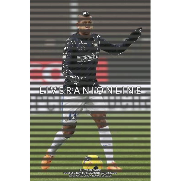 UDINE 09-01-14 TIM CUP UDINESE vs INTER NELLA FOTO:GUARIN FREDY FOTO PAOLA GARBUIO/AG.ALDO LIVERANI