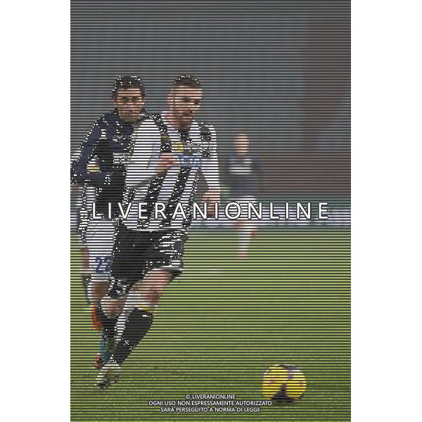 UDINE 09-01-14 TIM CUP UDINESE vs INTER NELLA FOTO:HEURTAUX THOMAS FOTO PAOLA GARBUIO/AG.ALDO LIVERANI
