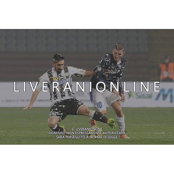 UDINE 09-01-14 TIM CUP UDINESE vs INTER NELLA FOTO:PINZI GIAMPIERO E KOVACIC MATEO FOTO PAOLA GARBUIO/AG.ALDO LIVERANI