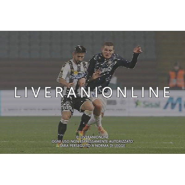 UDINE 09-01-14 TIM CUP UDINESE vs INTER NELLA FOTO:PINZI GIAMPIERO E KOVACIC MATEO FOTO PAOLA GARBUIO/AG.ALDO LIVERANI