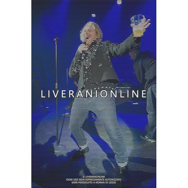 Leigh Francis (aka Keith Lemon) introduces Mel C for her 40th Birthday show at Shepherd\'s Bush Empire, London, England, UK on 11th January 2014. AG ALDO LIVERANI SAS ONLY ITALY