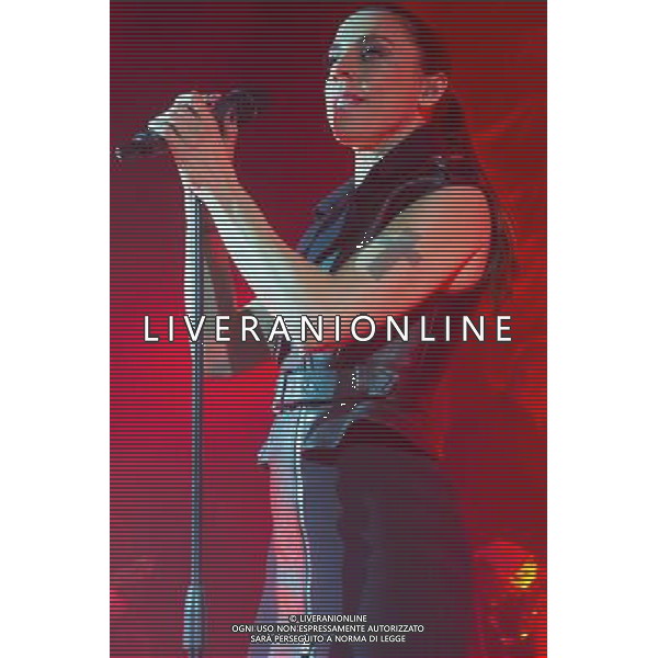 Mel C (born Melanie Jayne Chisholm) aka Sporty Spice of the Spice Girls performs a special gig \'Sporty\'s Forty\', for her 40th Birthday at Shepherd\'s Bush Empire, London, England, UK on 11th January 2014. AG ALDO LIVERANI SAS ONLY ITALY