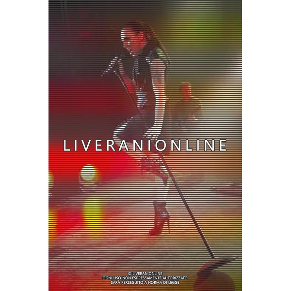Mel C (born Melanie Jayne Chisholm) aka Sporty Spice of the Spice Girls performs a special gig \'Sporty\'s Forty\', for her 40th Birthday at Shepherd\'s Bush Empire, London, England, UK on 11th January 2014. AG ALDO LIVERANI SAS ONLY ITALY